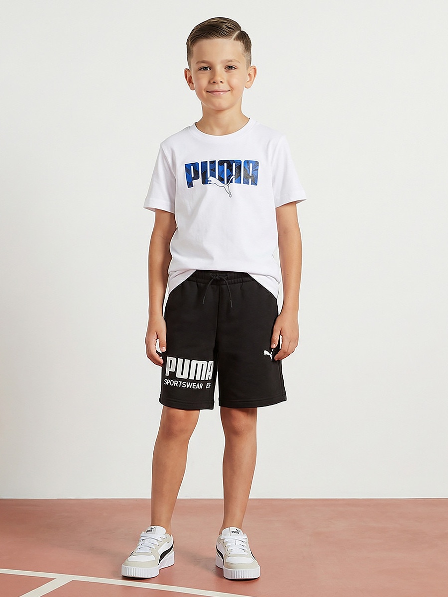 Crew Neck Short Sleeve T-Shirt with Logo Print