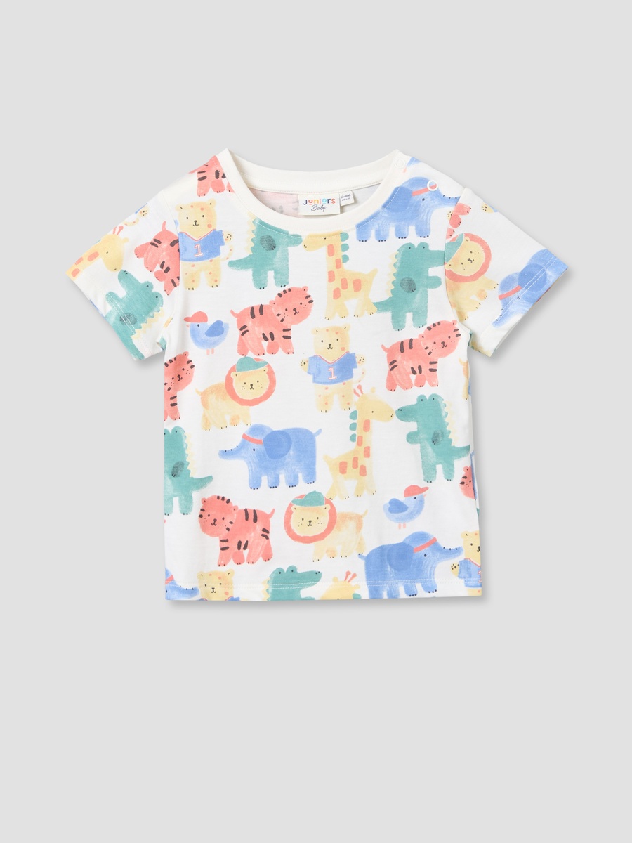 Pack of 3 Short Sleeves T-Shirt with Fun Print
