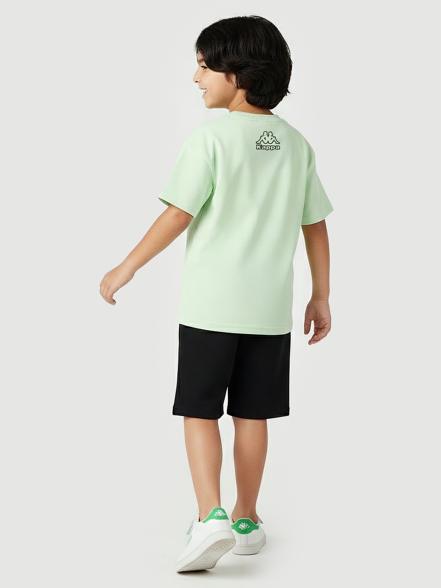 Crew Neck Short Sleeves T-Shirt with Graphic Print