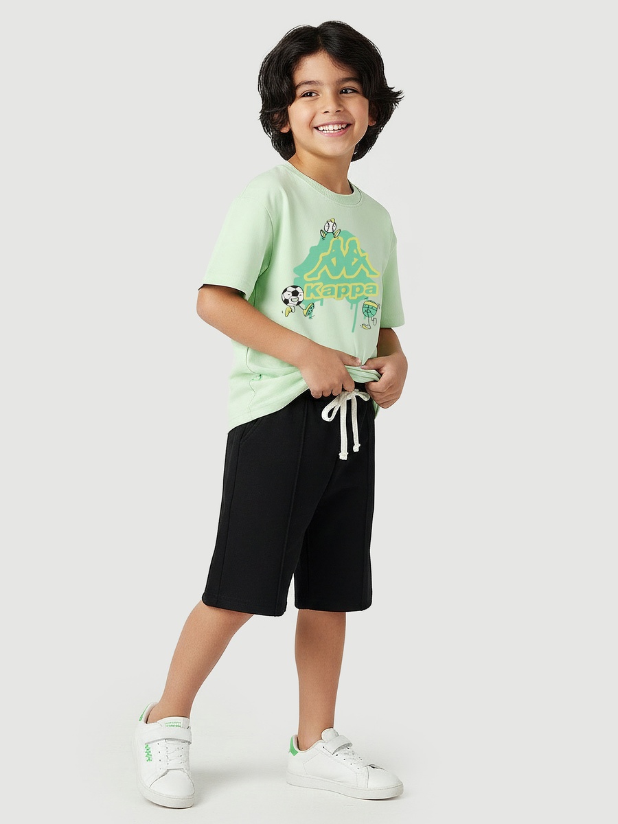 Crew Neck Short Sleeves T-Shirt with Graphic Print
