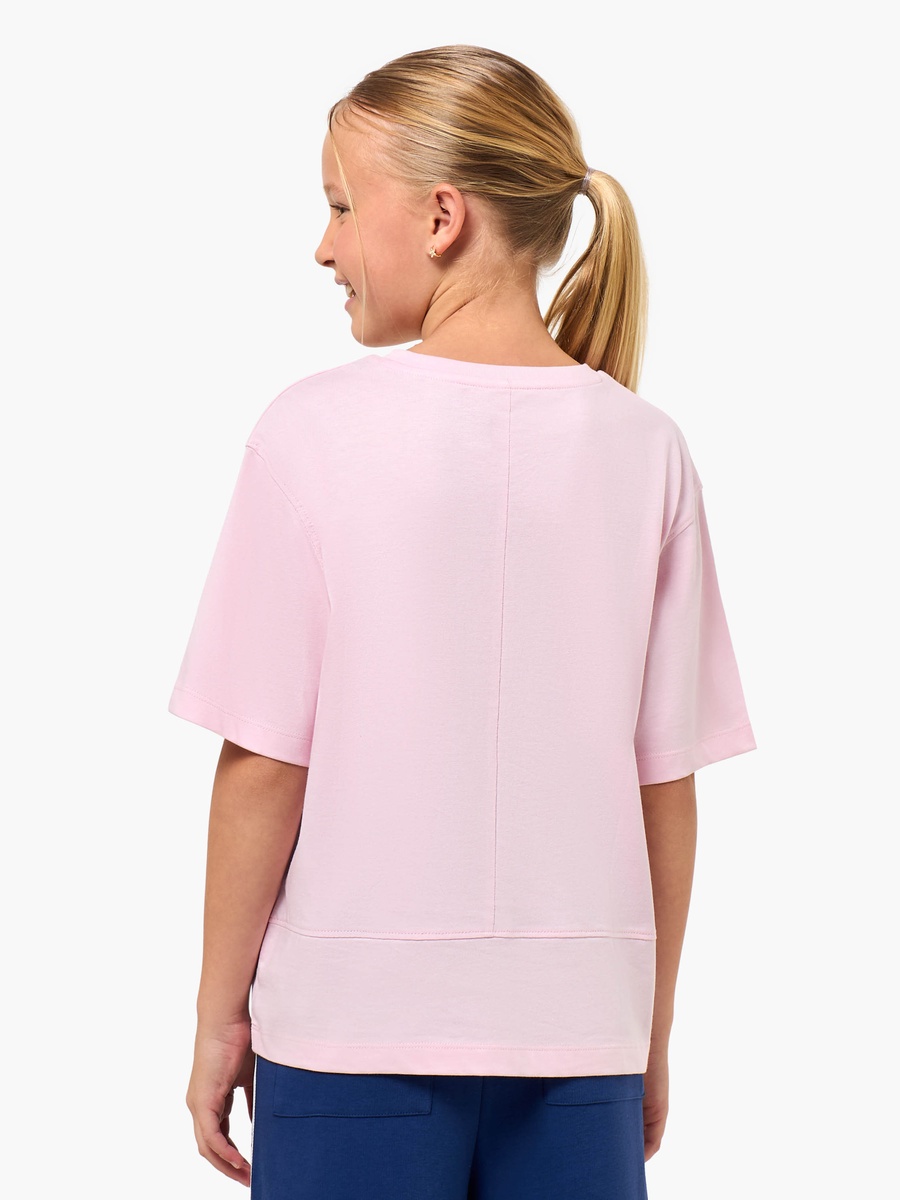 Crew Neck Short Sleeves T-Shirt with Logo Print