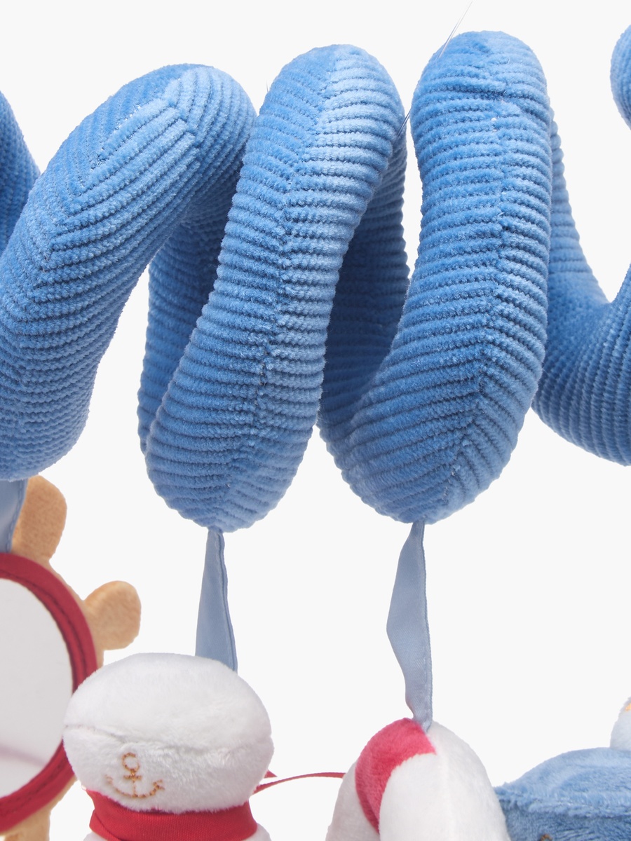 Spiral Travel Activity Toy with Sensory Charms
