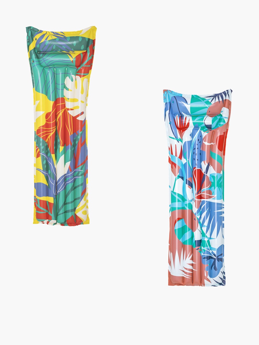 Assorted Tropical Print Floating Mat