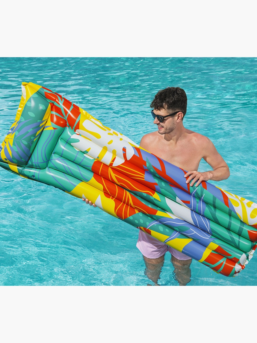 Assorted Tropical Print Floating Mat