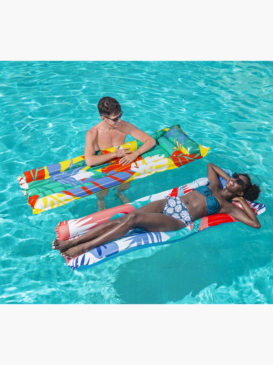 Assorted Tropical Print Floating Mat