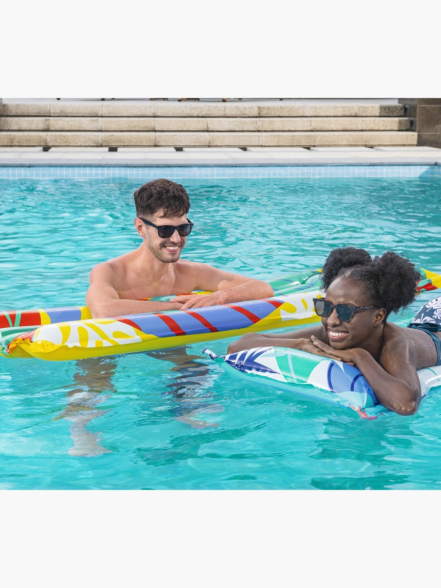 Assorted Tropical Print Floating Mat