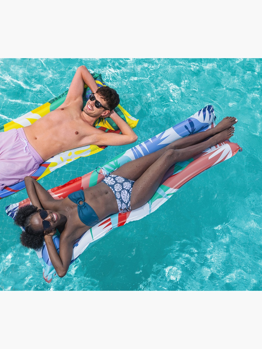 Assorted Tropical Print Floating Mat