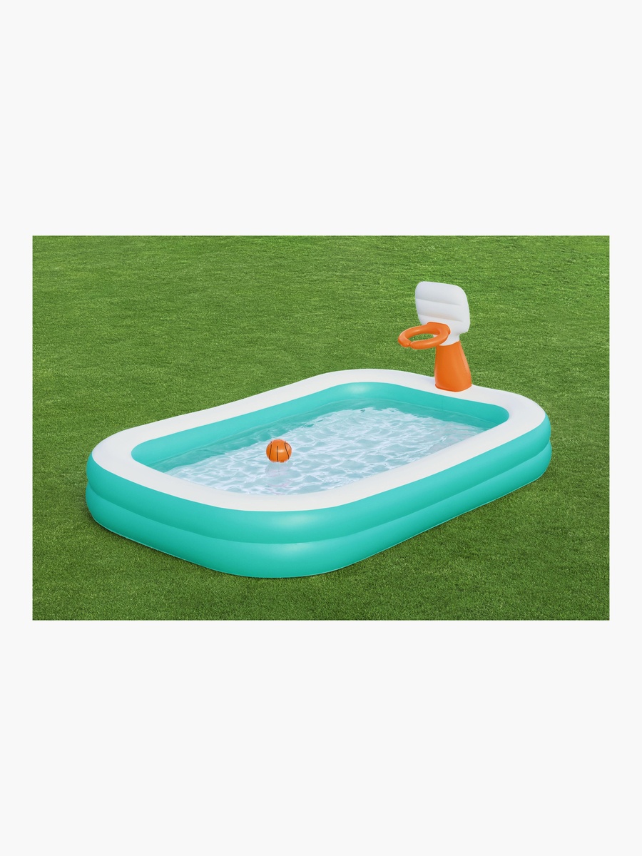 Dunk n Splash Inflatable Family Pool - 251x168x102 cm