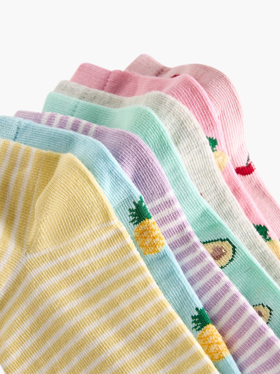 Pack of 7 Printed Socks