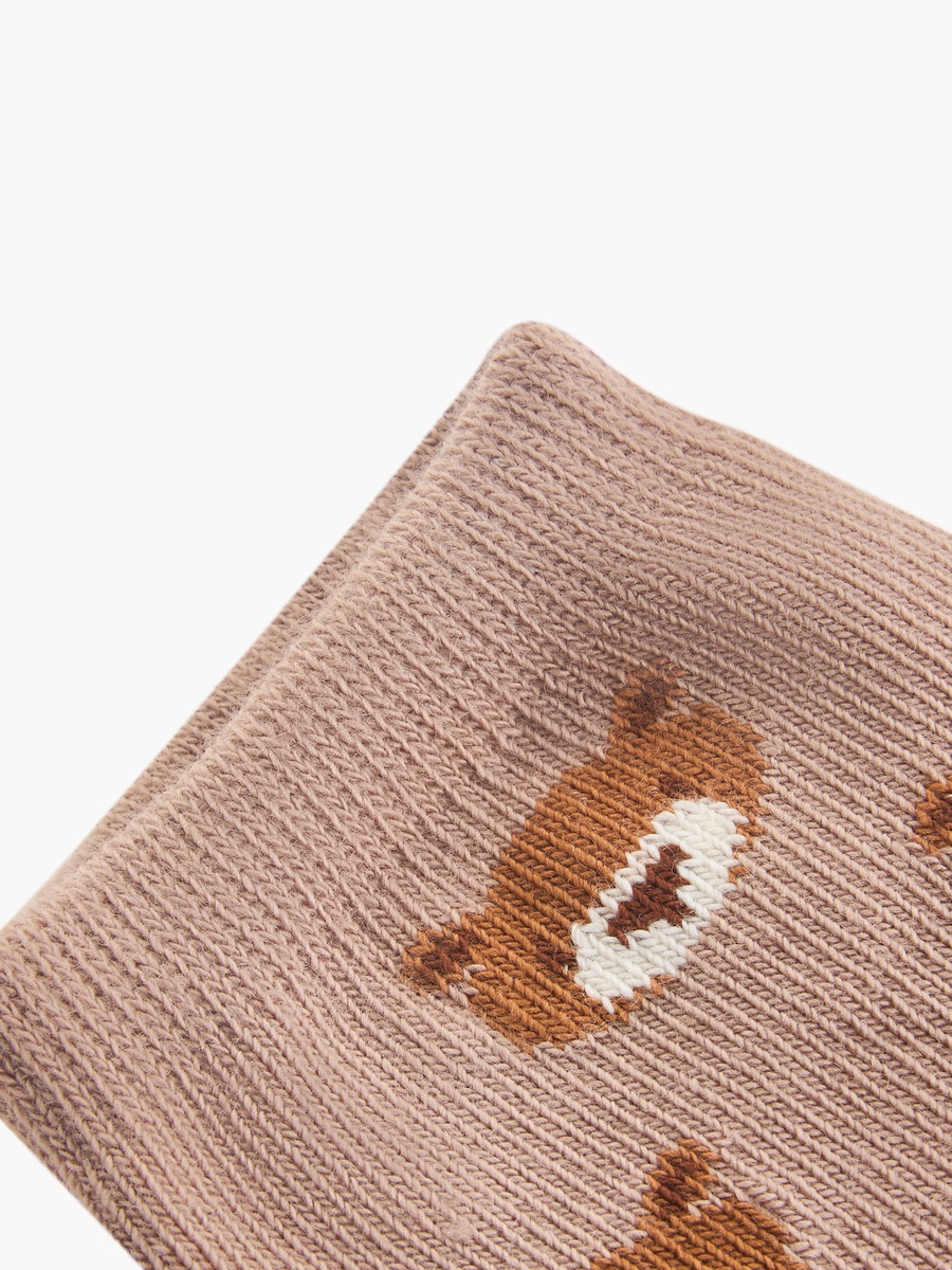 Pack of 7 Baby Boys Socks with Animal Prints