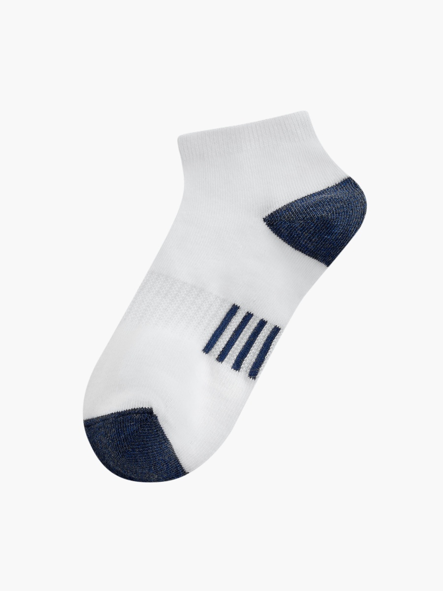 Colourblock Ankle Length Socks - Set of 3