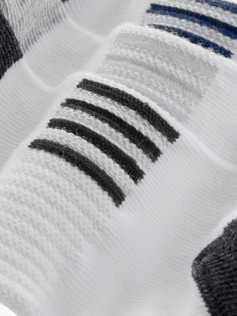 Colourblock Ankle Length Socks - Set of 3