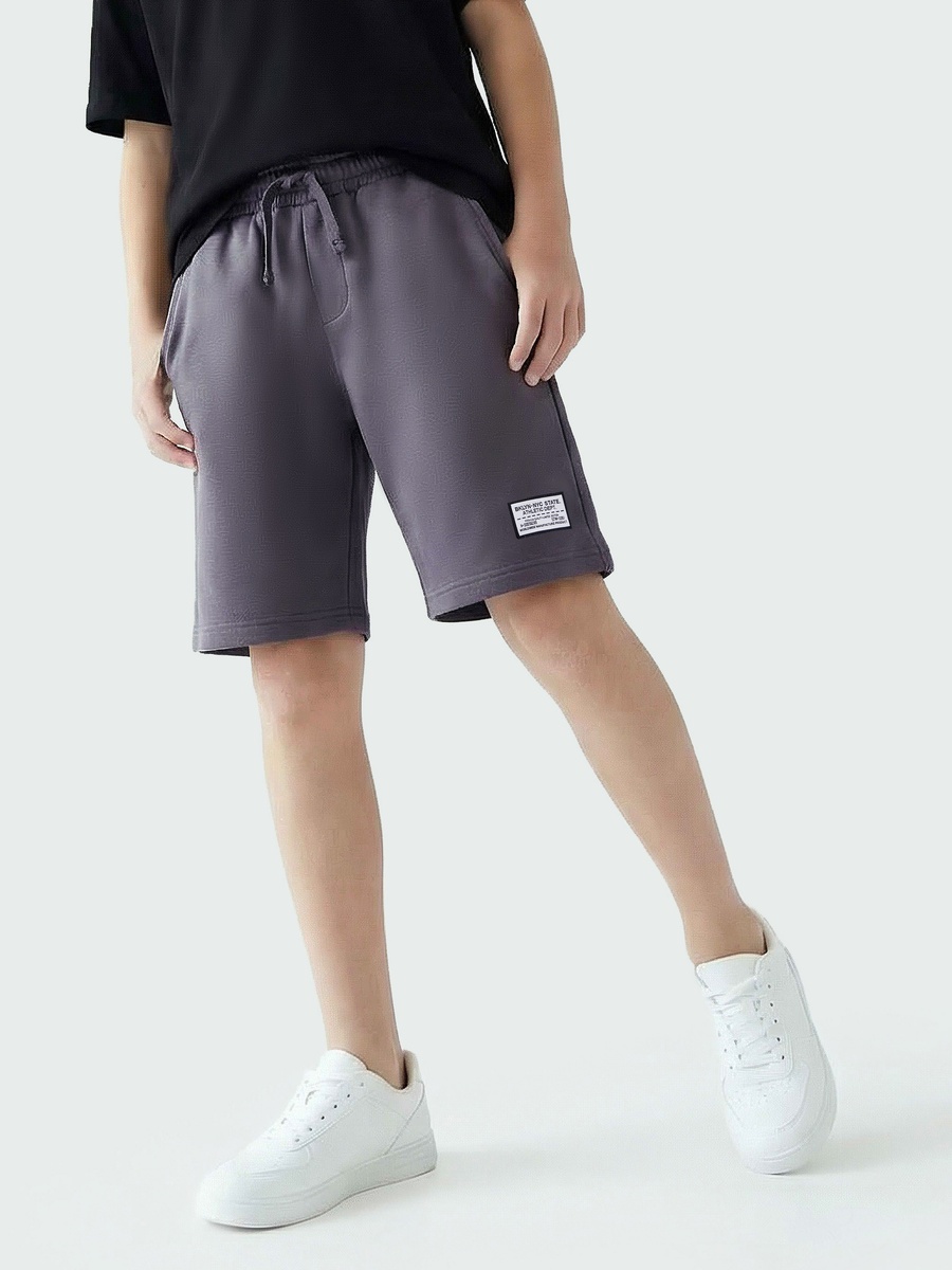 Drawstring Waist Shorts with Pockets