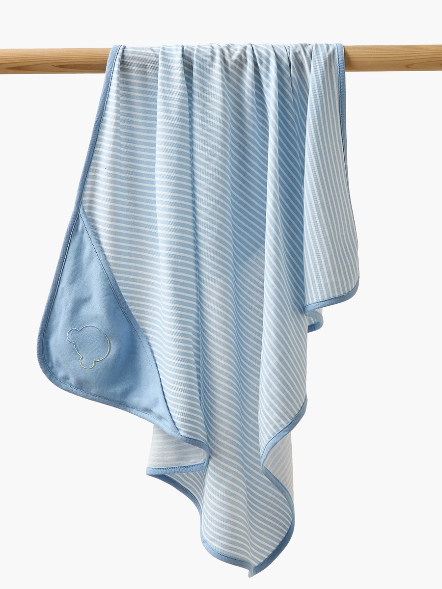 Receiving Blanket with Stripes