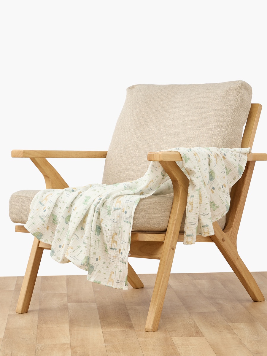 Receiving Blanket with Print, 80x100 cm