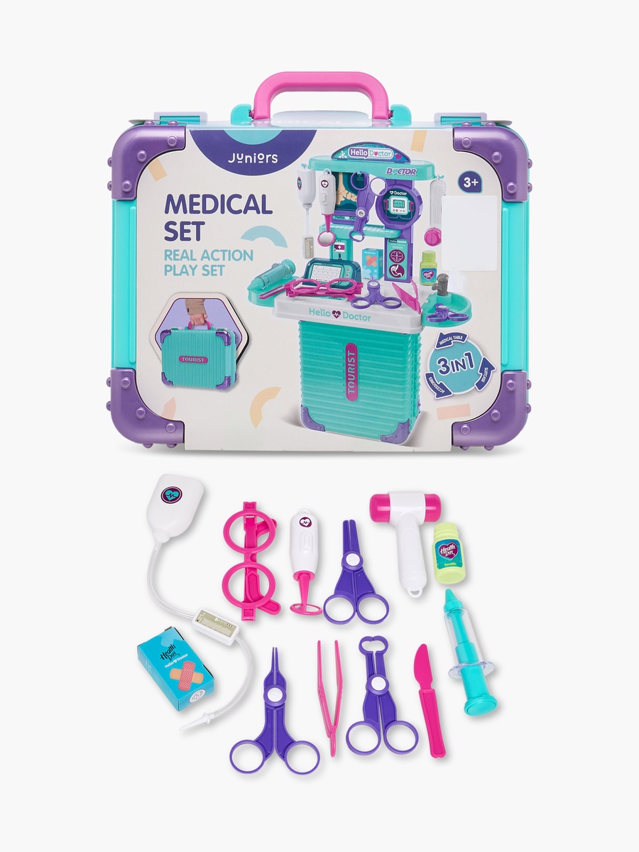 3-in-1 Medical Real Action Playset