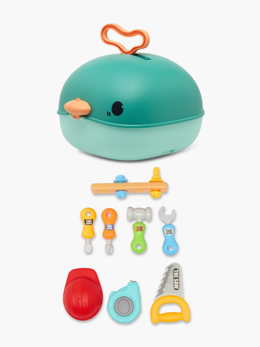 Whale Backpack Tool Table Playset