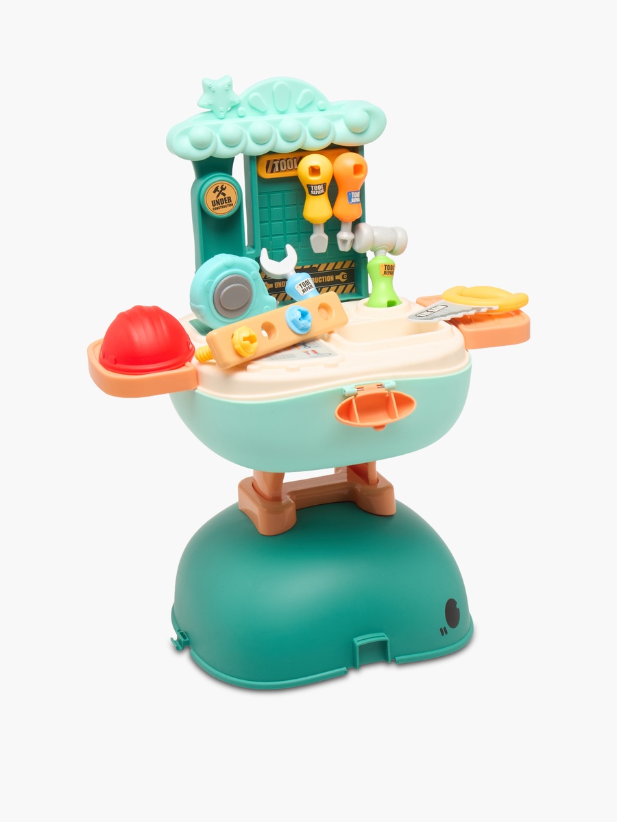 Whale Backpack Tool Table Playset