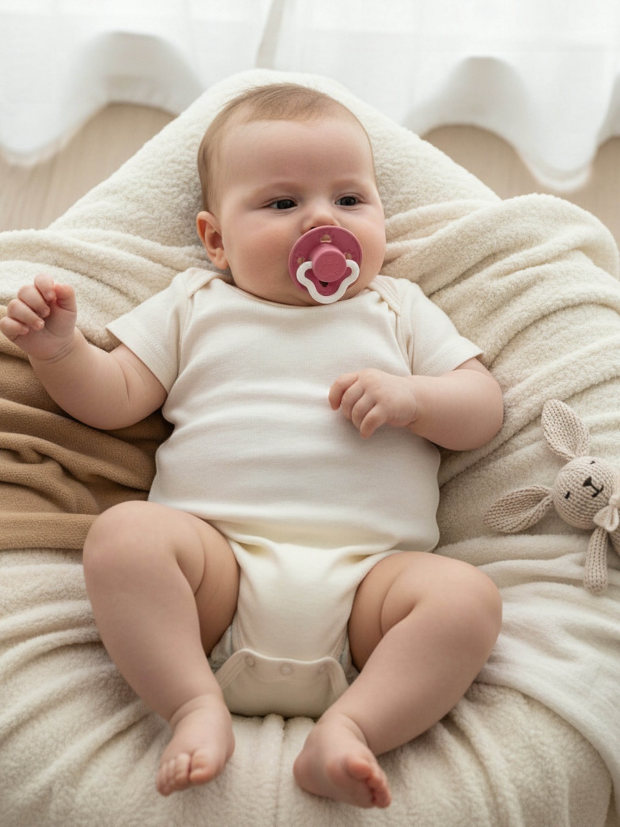 لهايات أطفال بتصميم دب من جيجلز - عبوة من قطعتين - 6-18 شهر