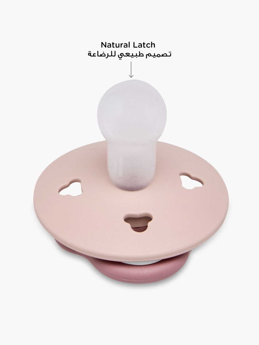 عبوة من قطعتين لهاية أطفال بتصميم دب من 0 إلى 6 أشهر