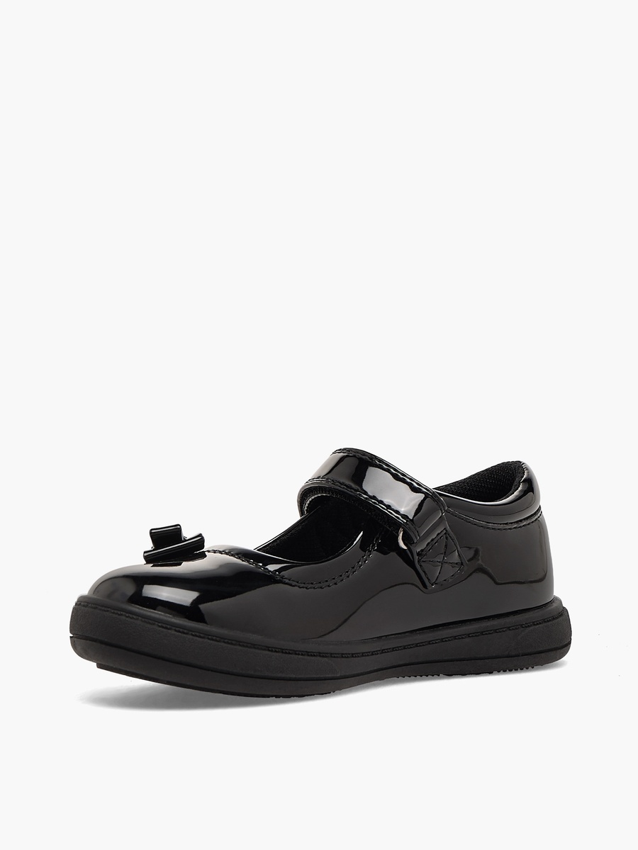 Girls Hook and Loop School Shoes