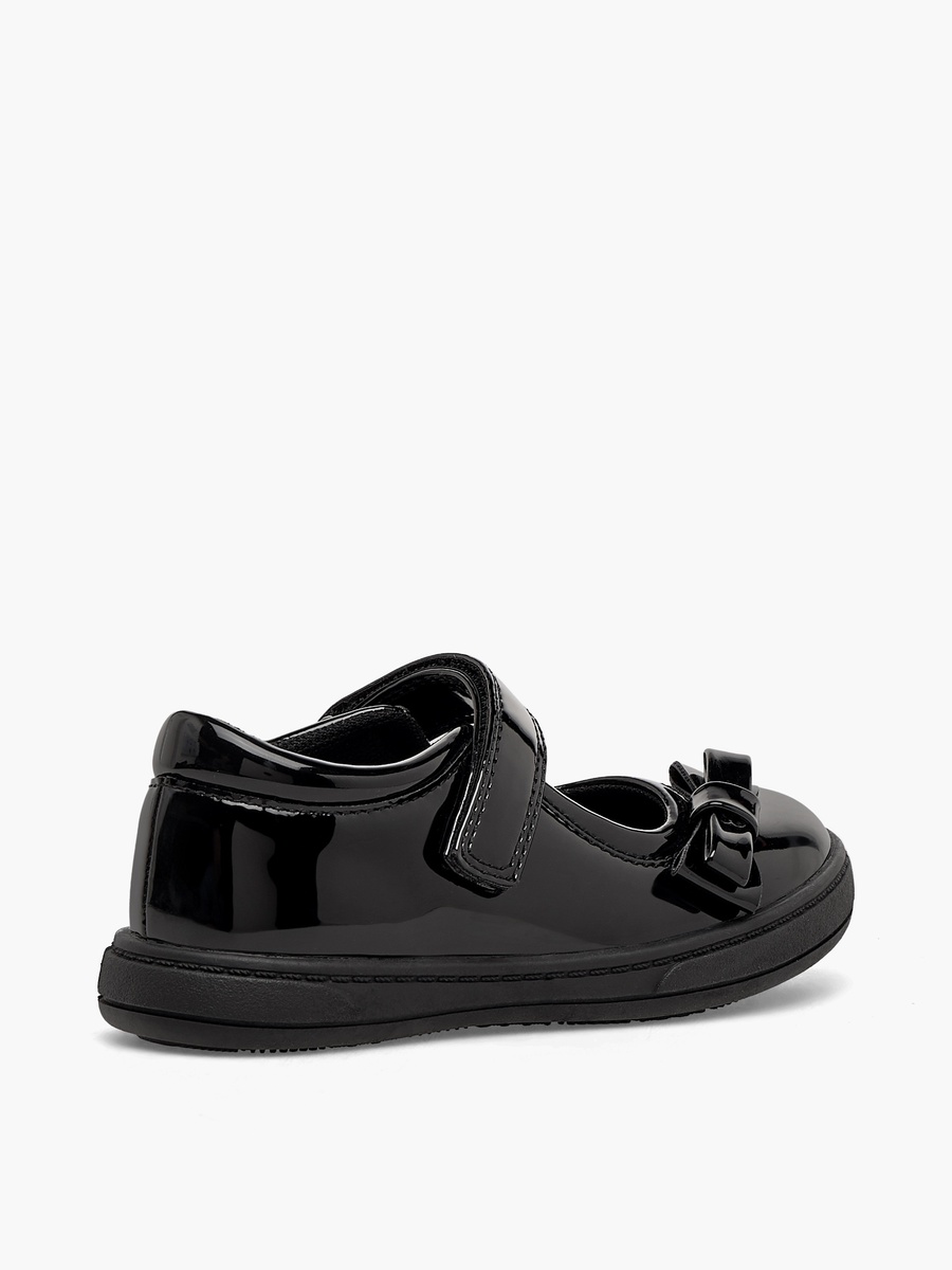 Girls Hook and Loop School Shoes