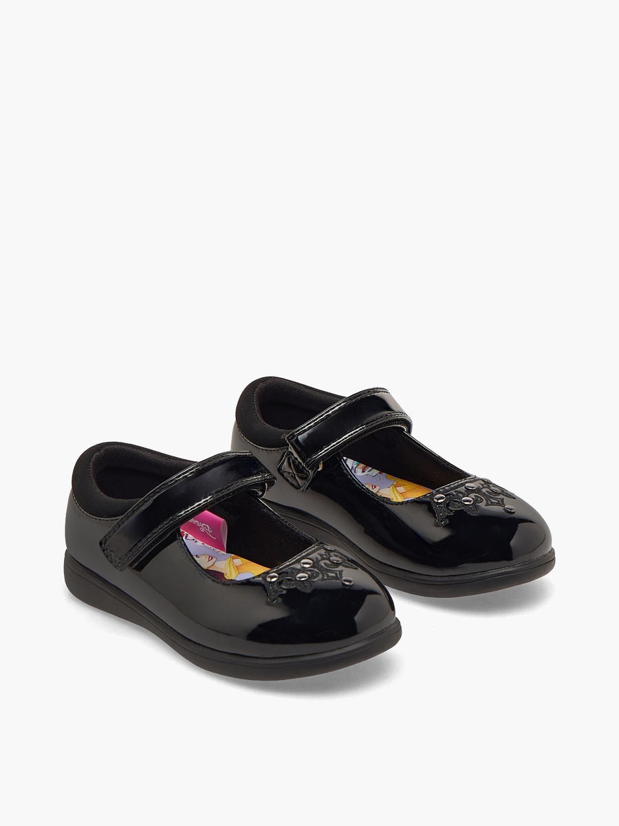 Girls Hook and Loop School Shoes
