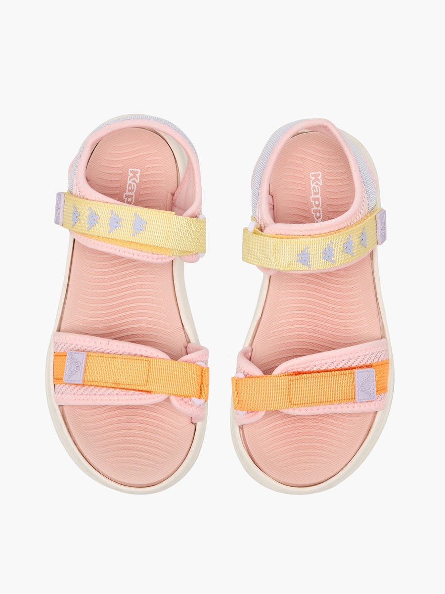 Girls Colourblock Hook and Loop Sport Sandals