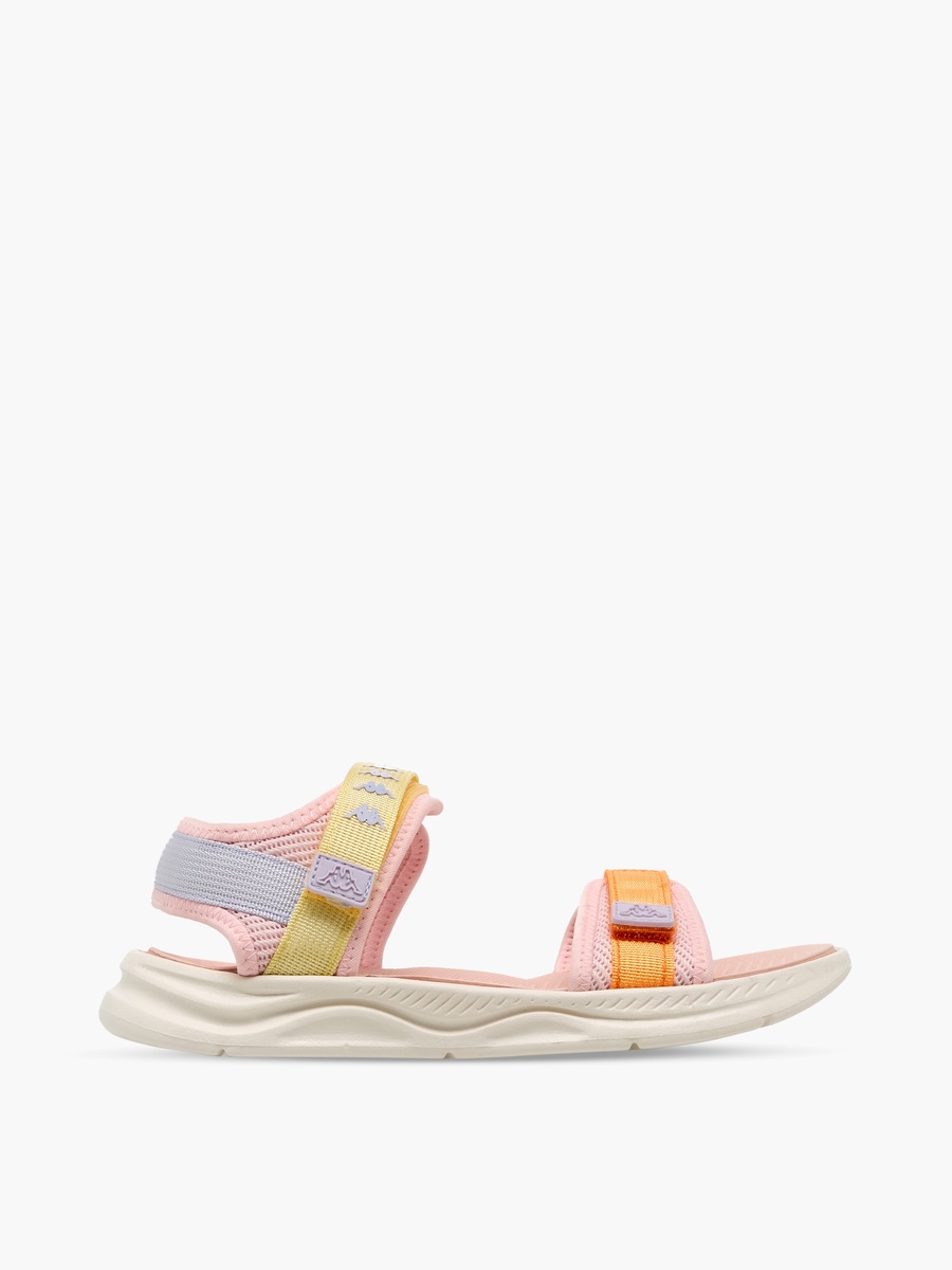 Girls Colourblock Hook and Loop Sport Sandals