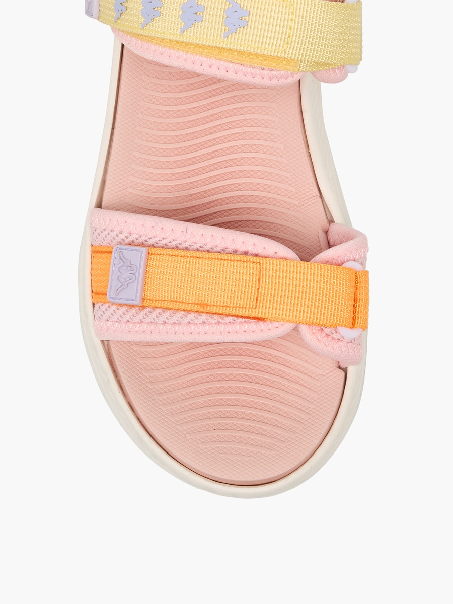 Girls Colourblock Hook and Loop Sport Sandals