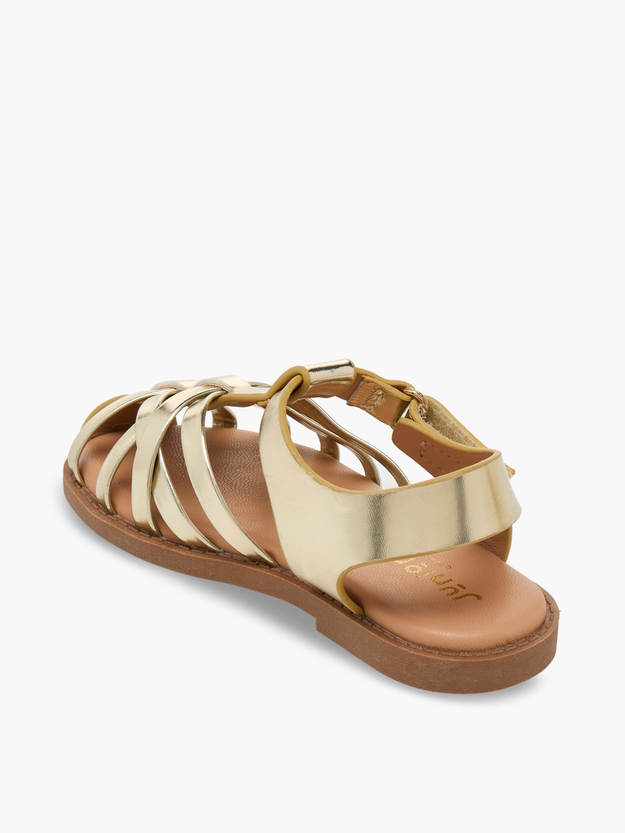 صندل بشريط إغلاق لاصق للبنات من جونيورز