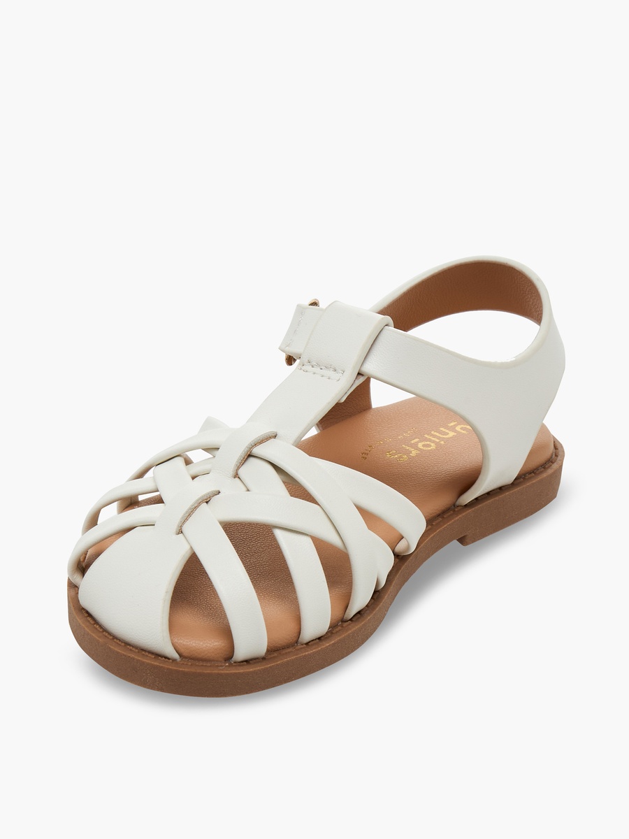 Girls Hook and Loop Sandals