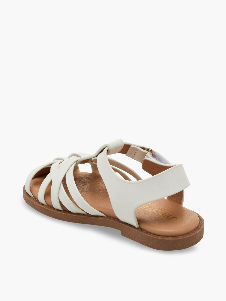 Girls Hook and Loop Sandals