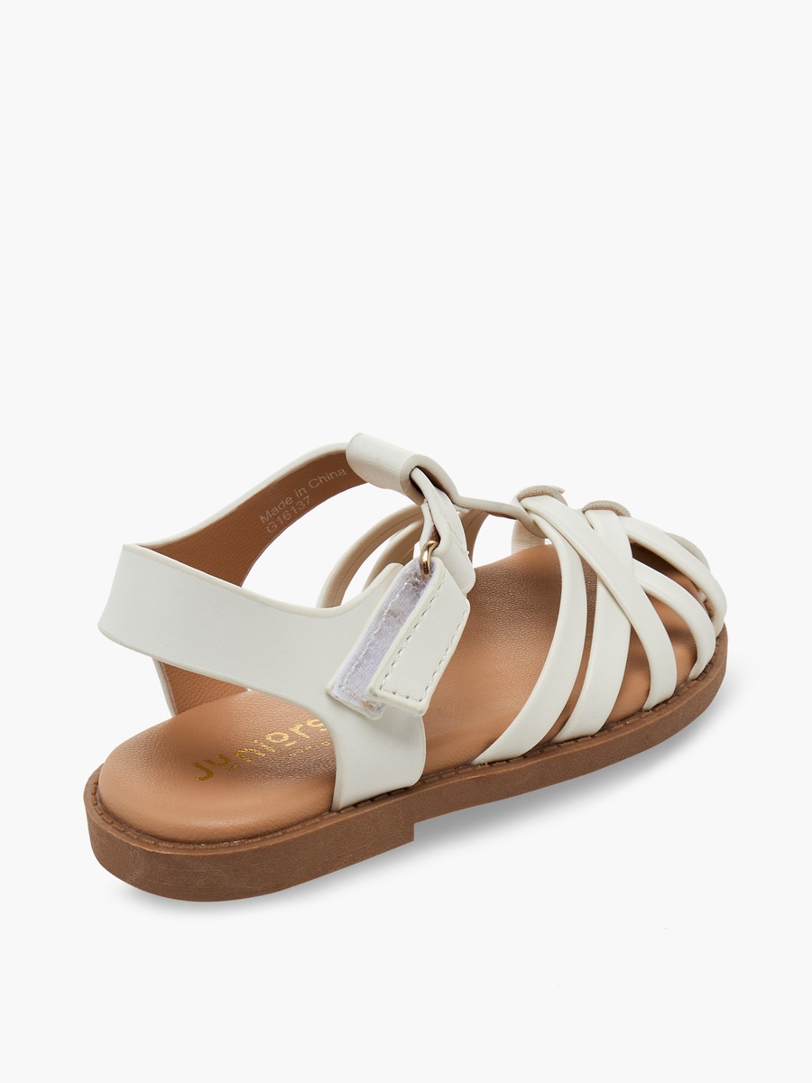 Girls Hook and Loop Sandals