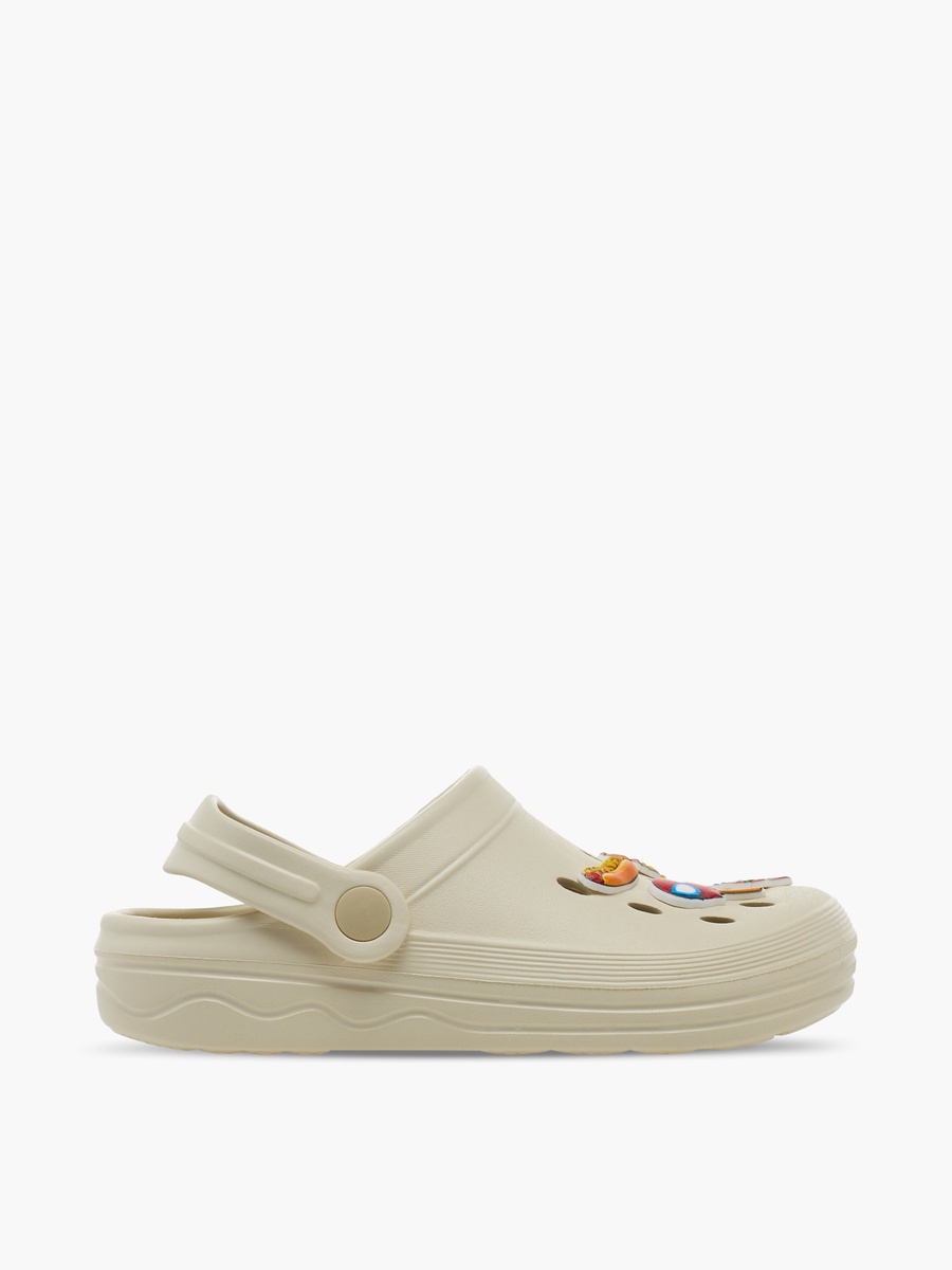 Boys Avengers Detail Clogs with Backstrap