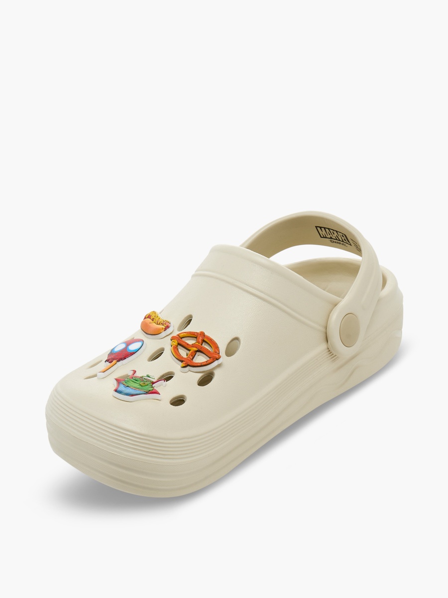 Boys Avengers Detail Clogs with Backstrap