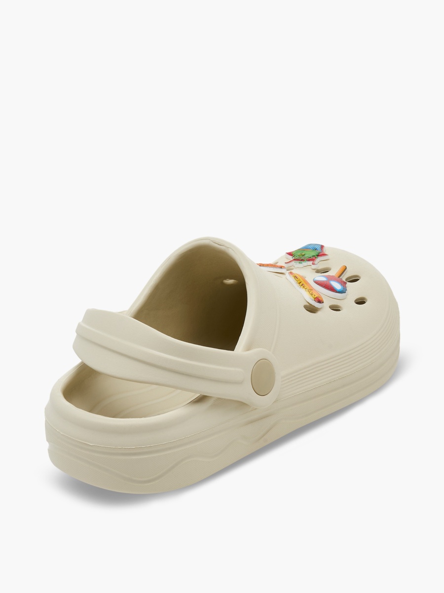 Boys Avengers Detail Clogs with Backstrap
