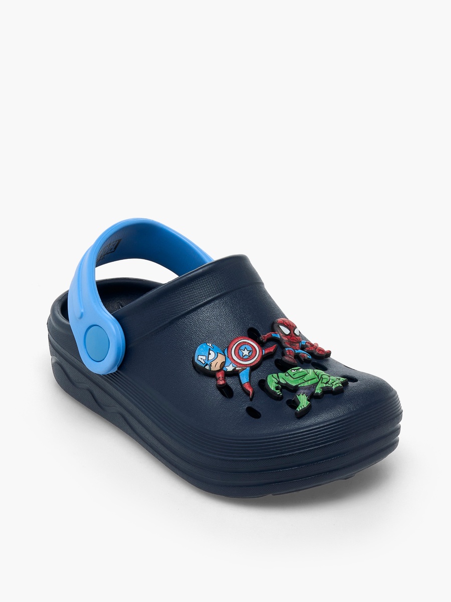 Boys Backstrap Avengers Accent Clogs