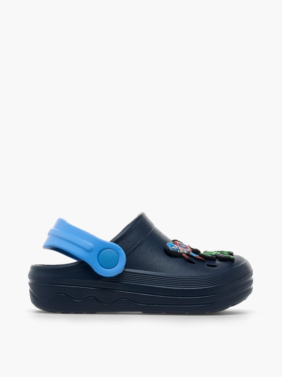 Boys Backstrap Avengers Accent Clogs