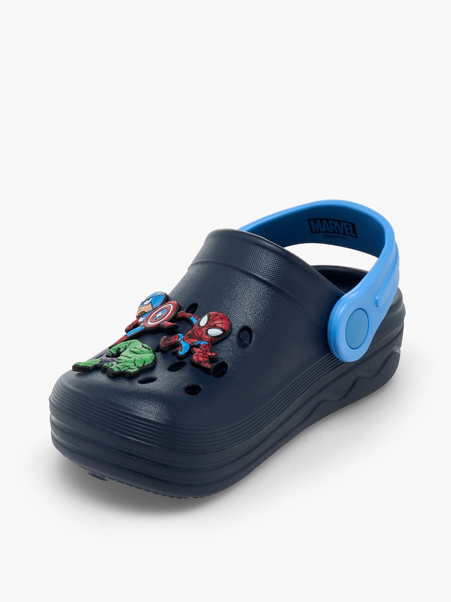 Boys Backstrap Avengers Accent Clogs