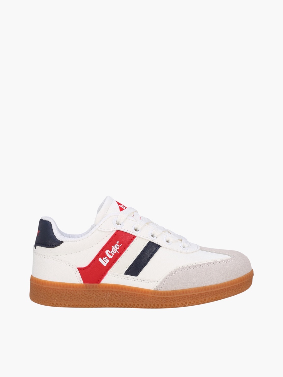 Girls Lace-Up Ankle Sneakers