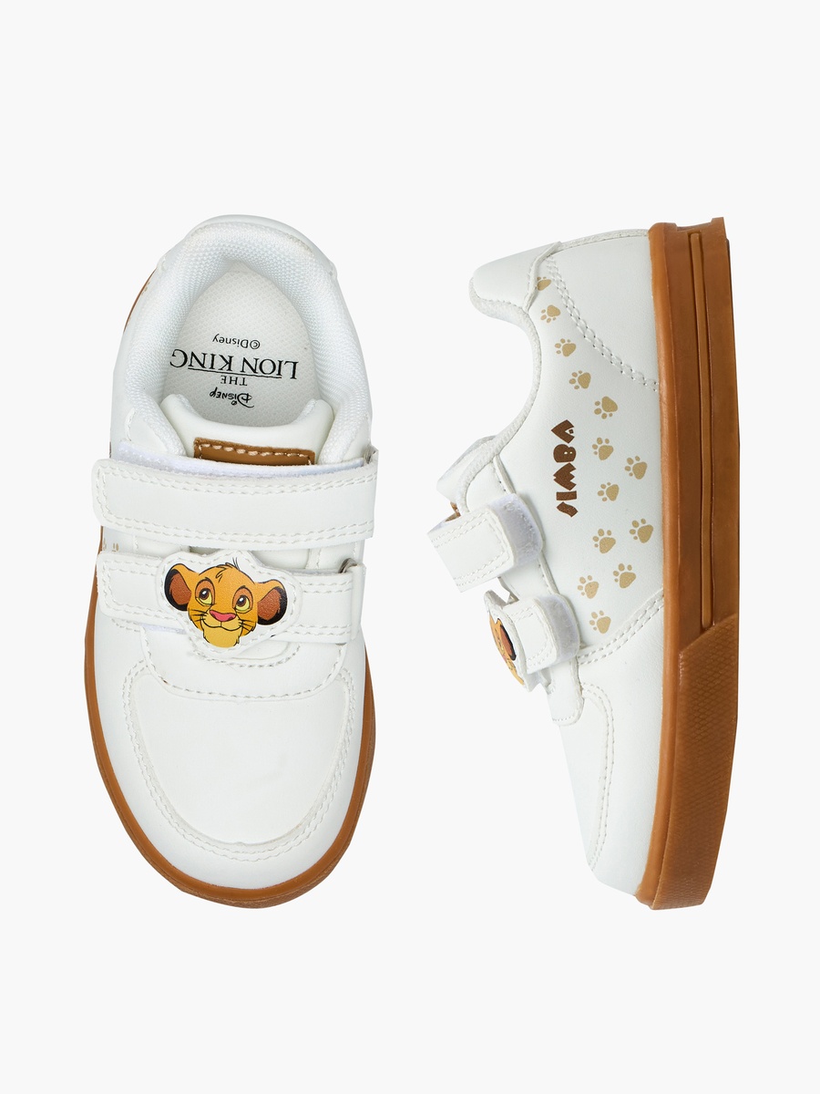 Boys Simba Print Hook and Loop Sneakers