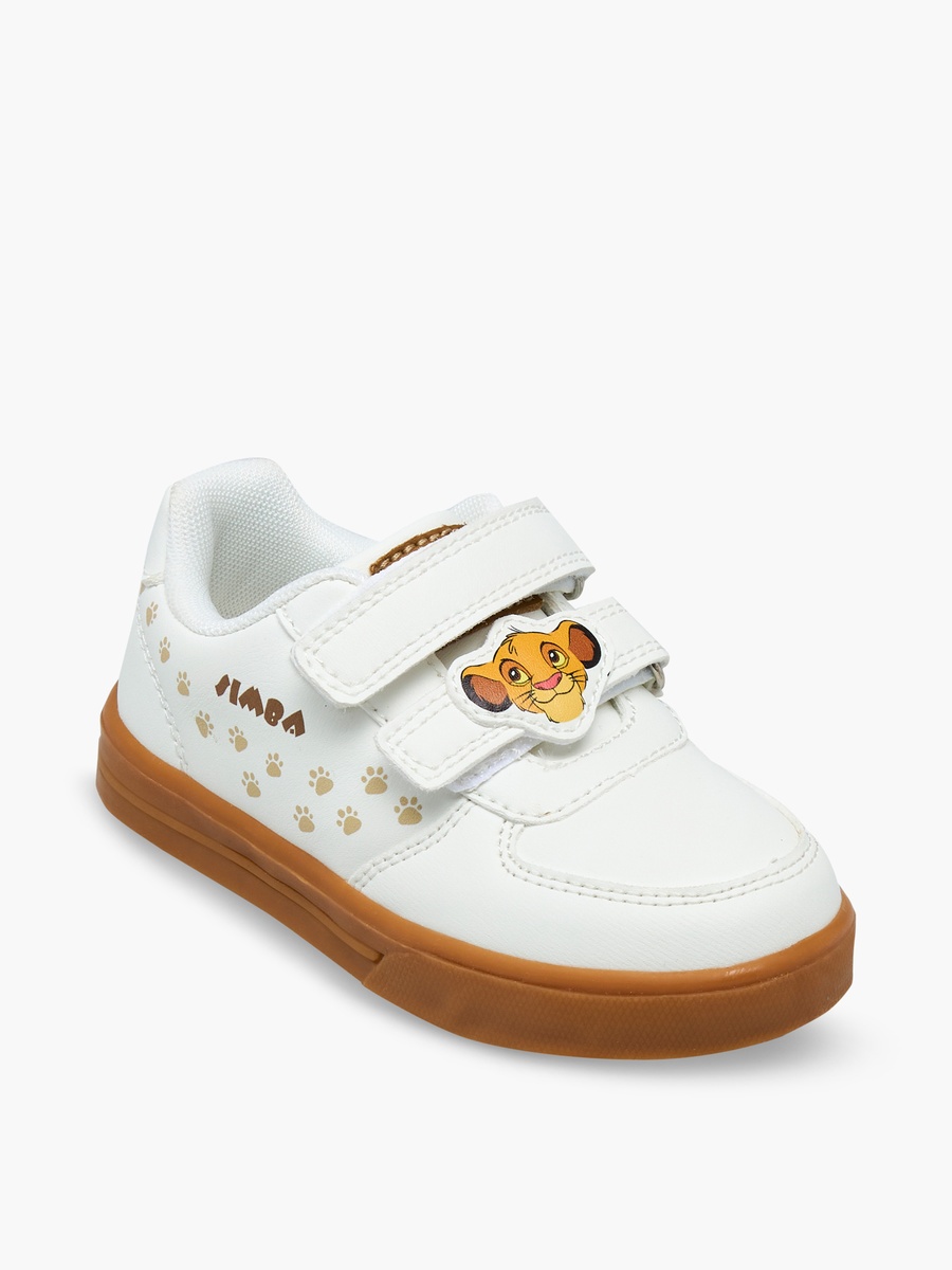 Boys Simba Print Hook and Loop Sneakers