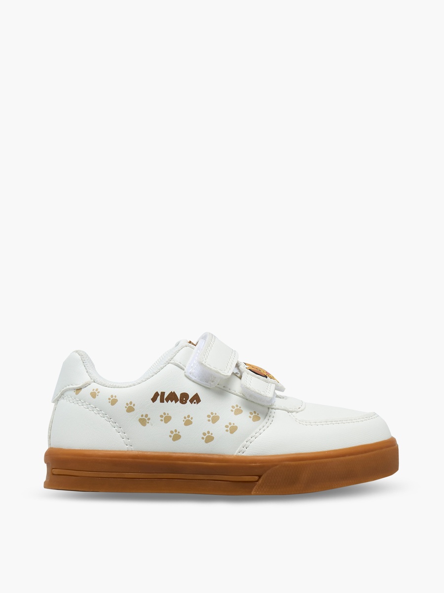 Boys Simba Print Hook and Loop Sneakers