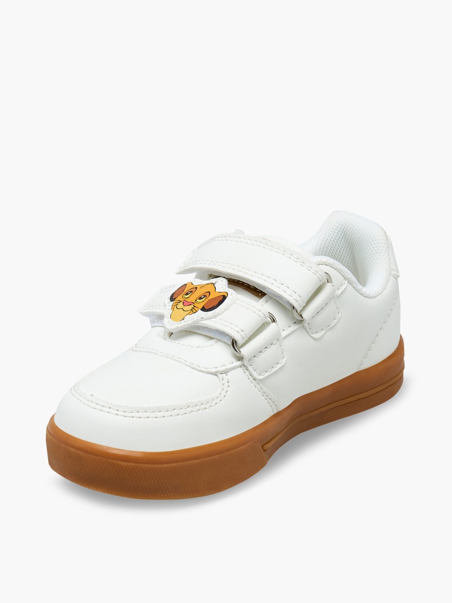 Boys Simba Print Hook and Loop Sneakers