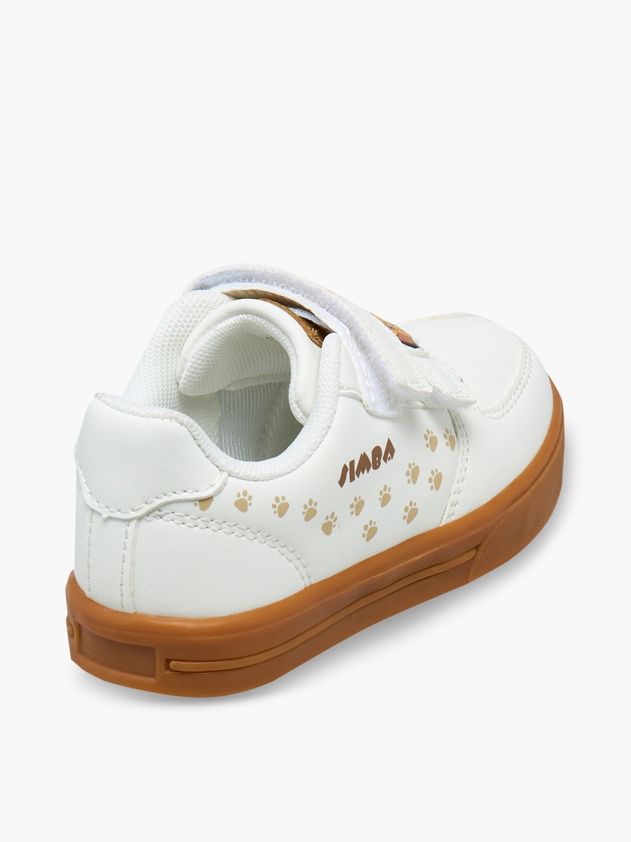 Boys Simba Print Hook and Loop Sneakers