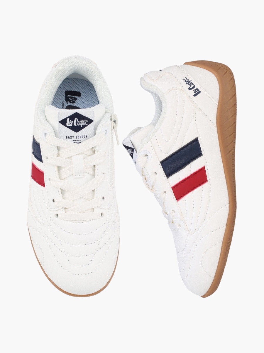 Girls Lace-Up Ankle Sneakers