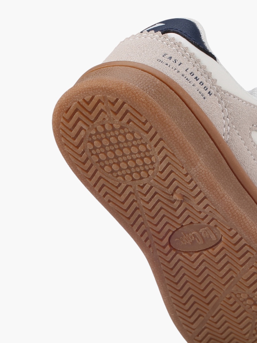 Girls Panelled Hook and Loop Sneakers