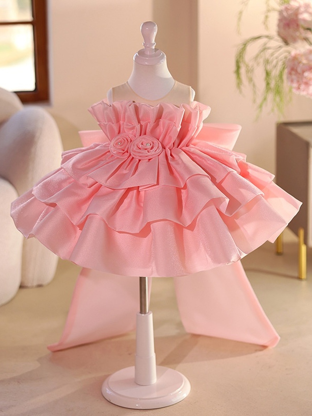 Flower Girl Fluffy Princess Dress