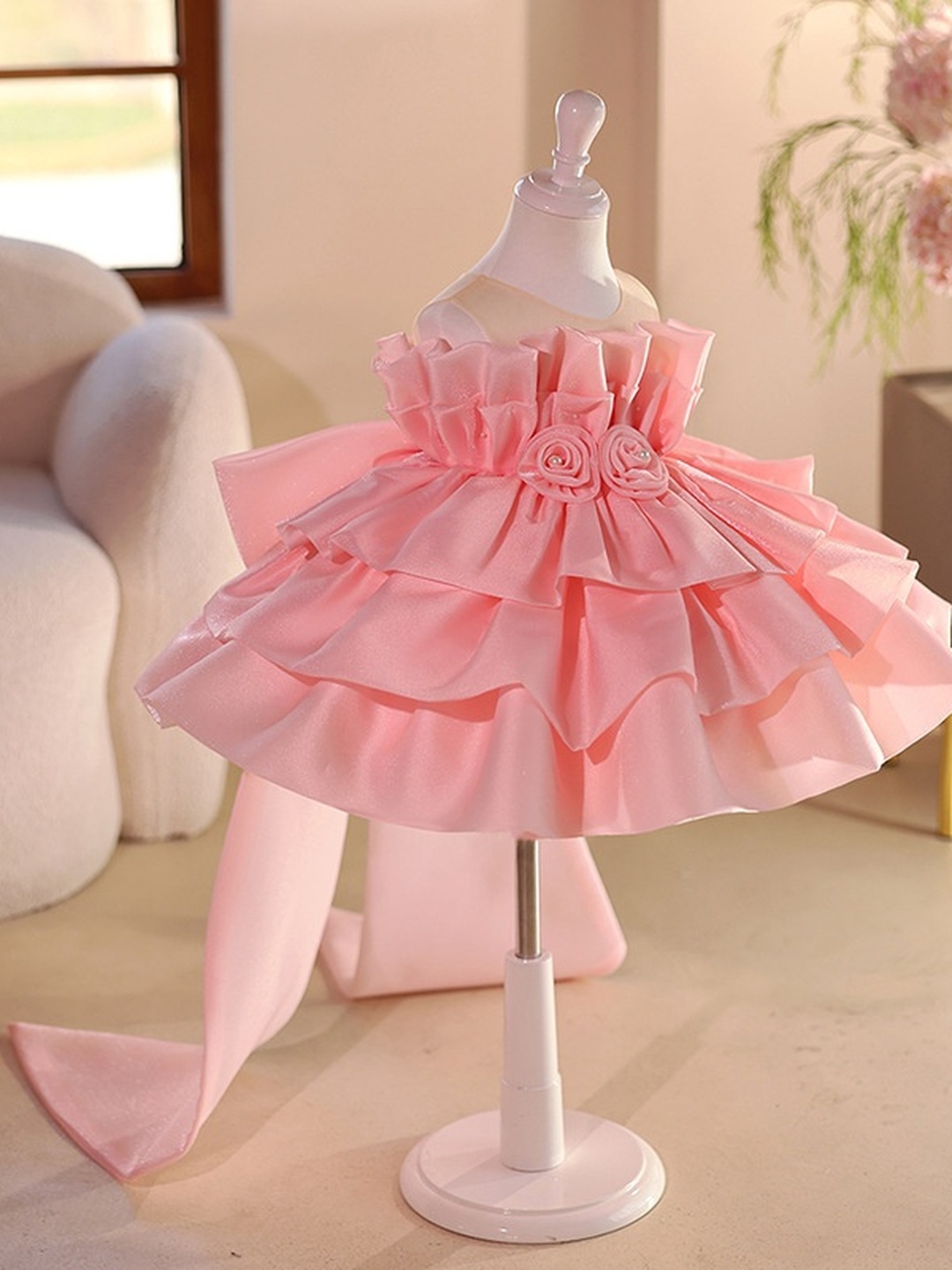 Flower Girl Fluffy Princess Dress